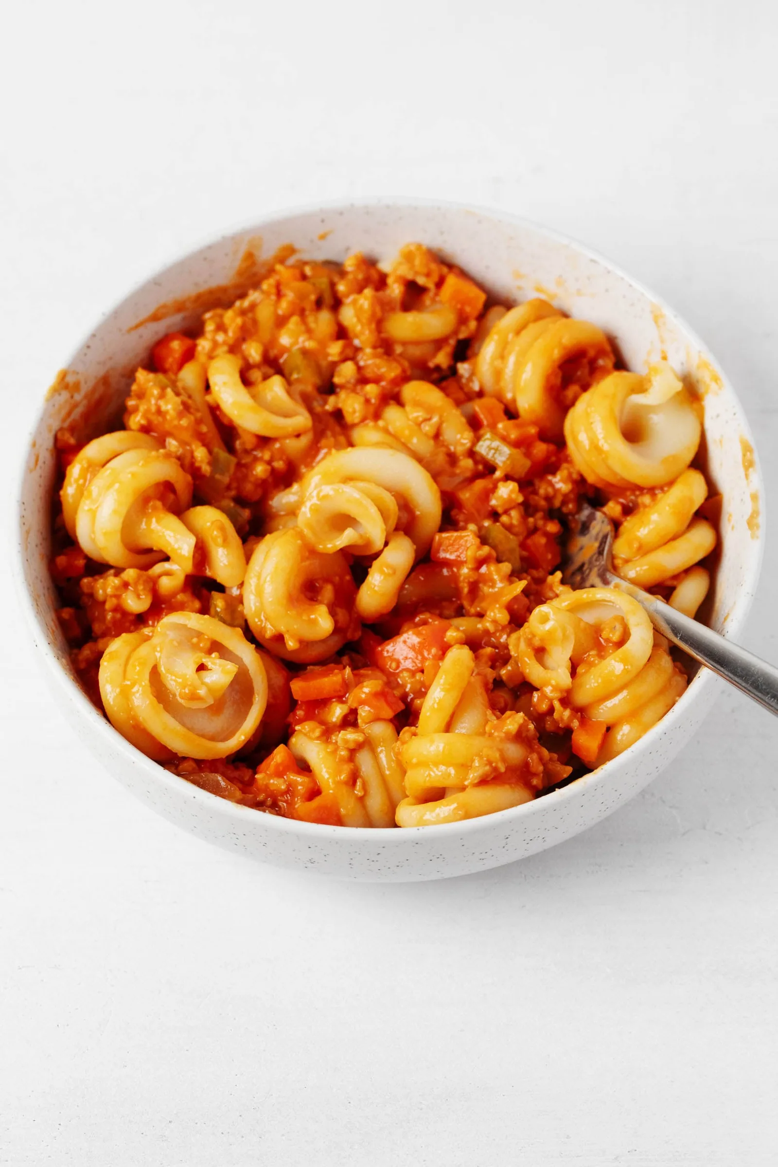 Hearty TVP Vegan Bolognese Sauce